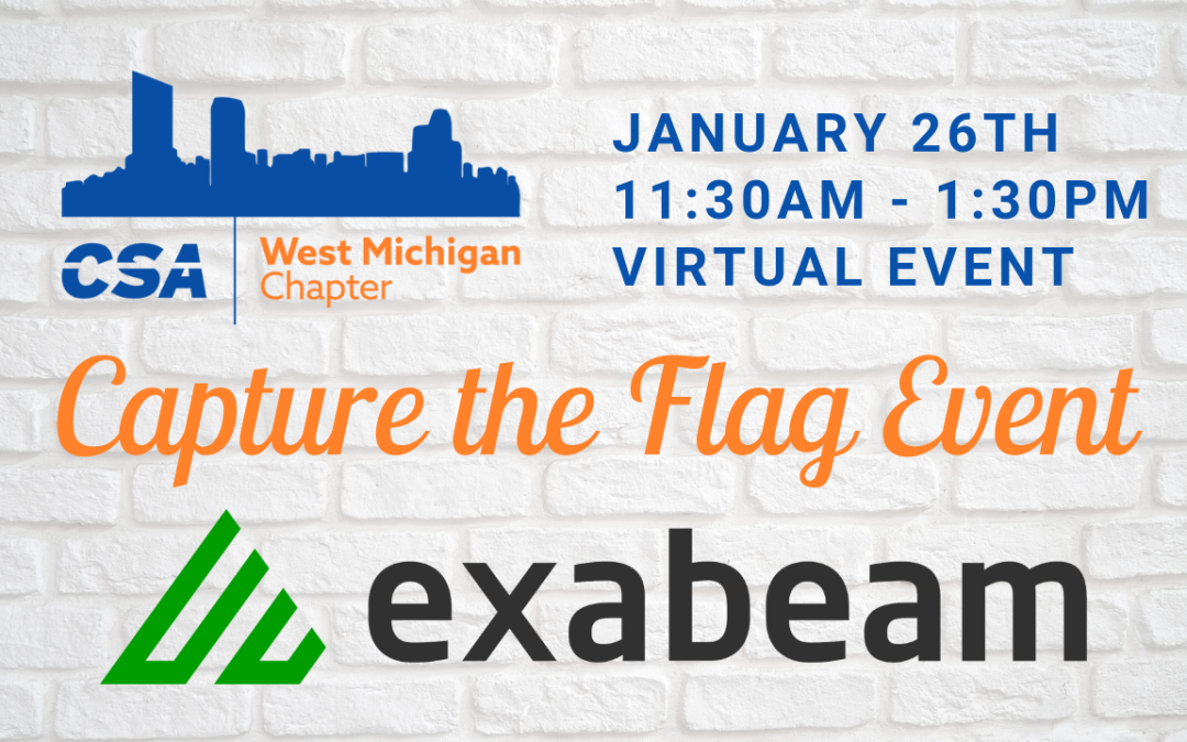 January 26th – Capture the Flag Event with Exabeam